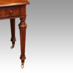 Victorian mahogany side table - Image 3