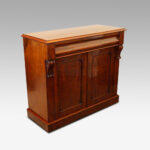 Victorian mahogany waterfall drawer chiffonier - Image 9