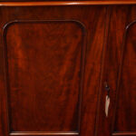 Victorian mahogany waterfall drawer chiffonier - Image 8