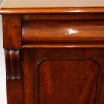 Victorian mahogany waterfall drawer chiffonier - Image 6