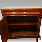 Victorian mahogany waterfall drawer chiffonier - Image 5