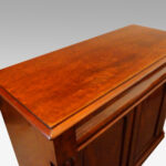Victorian mahogany waterfall drawer chiffonier - Image 3