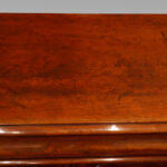 Victorian mahogany waterfall drawer chiffonier - Image 12