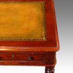 Victorian mahogany writing table - Image 3