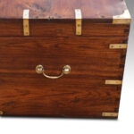 Victorian military campaign chest - Image 9