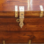 Victorian military campaign chest - Image 8