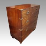 Victorian campaign chest - Image 4