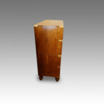 Victorian oak brass bound military chest - Image 6