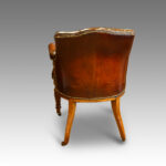 Victorian oak desk chair Now Sold - Image 3