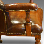 Victorian oak desk chair Now Sold - Image 7