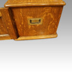 Victorian oak collectors cabinet - Image 7