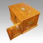 Victorian oak collectors cabinet - Image 3