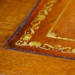 Victorian oak double pedestal desk - Image 11