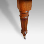 Victorian oak extending dining table - Image 8