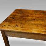 Victorian oak farmhouse kitchen table - Image 2