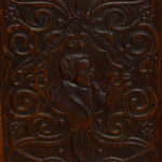 Victorian oak library bookcase - Image 10