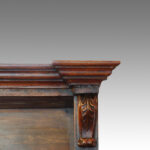 Victorian oak library bookcase - Image 9