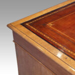 Victorian oak partners desk - Image 13