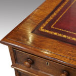 Victorian oak partners desk - Image 4