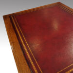 Victorian oak partners desk - Image 10