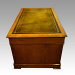 Victorian oak partners desk - Image 6