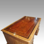 Victorian oak partners desk - Image 3