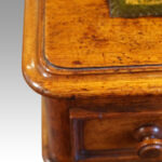 Victorian oak pedestal desk - Image 4