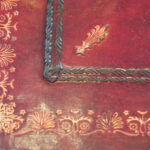 Victorian oak pedestal desk - Image 7