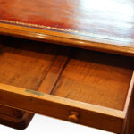 Victorian golden oak pedestal desk Now Sold - Image 3