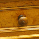 Victorian oak small partners desk Now Sold - Image 4