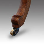 Victorian oak swivel desk chair - Image 5