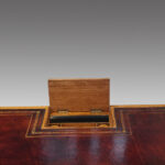 Victorian oak writing table - Image 11