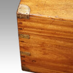 Victorian officers camphorwood chest - Image 7