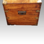 Victorian officers camphorwood chest - Image 6