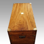 Victorian officers camphorwood chest - Image 2