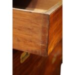Victorian officers teak military chest - Image 9