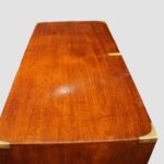 Victorian officers teak military chest - Image 2