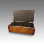 Victorian leather ottoman - Image 2