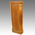 Victorian burr walnut pillar box cabinet - Image 4