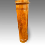 Victorian burr walnut pillar box cabinet - Image 5