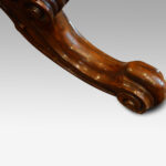 Victorian inlaid burr walnut coffee table - Image 5