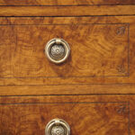 Victorian pollard oak Wellington chest - Image 3