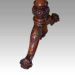 Victorian pollard oak worktable - Image 7