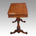 Victorian pollard oak worktable - Image 5