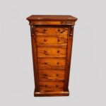 Victorian rosewood Wellington chest