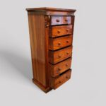 Victorian rosewood Wellington chest - Image 4