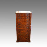 Victorian rosewood Wellington chest - Image 2