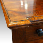 Victorian rosewood Wellington chest - Image 6