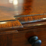 Victorian rosewood Wellington chest - Image 7
