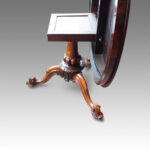 19thc. circular rosewood dining table - Image 2